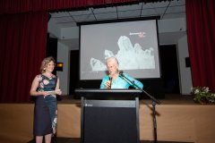 24Oct19-Pam-on-Podium 24Oct19-Pam-on-Podium
